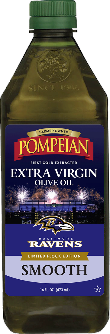 Smooth — Ravens x Pompeian Extra Virgin Olive Oil, 16 fl oz