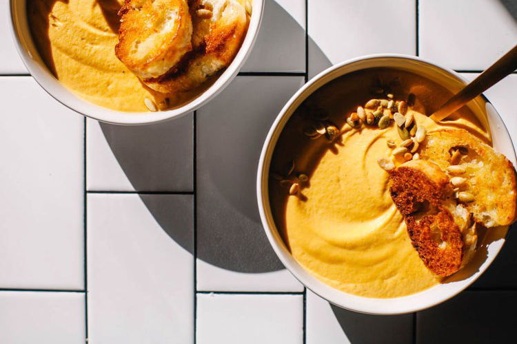 Cashew Cardamom Butternut Squash Soup Pompeian