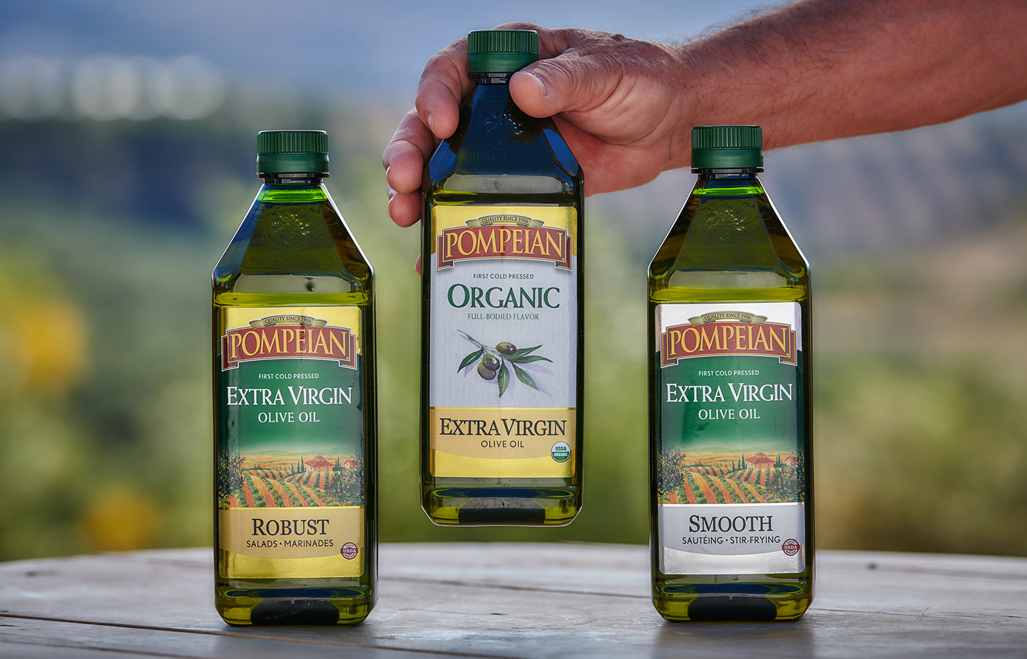 Pompeian Organic Extra Virgin Olive Oil Non-Stick Cooking Spray - No  Propellants, Eco Friendly, 2 pack