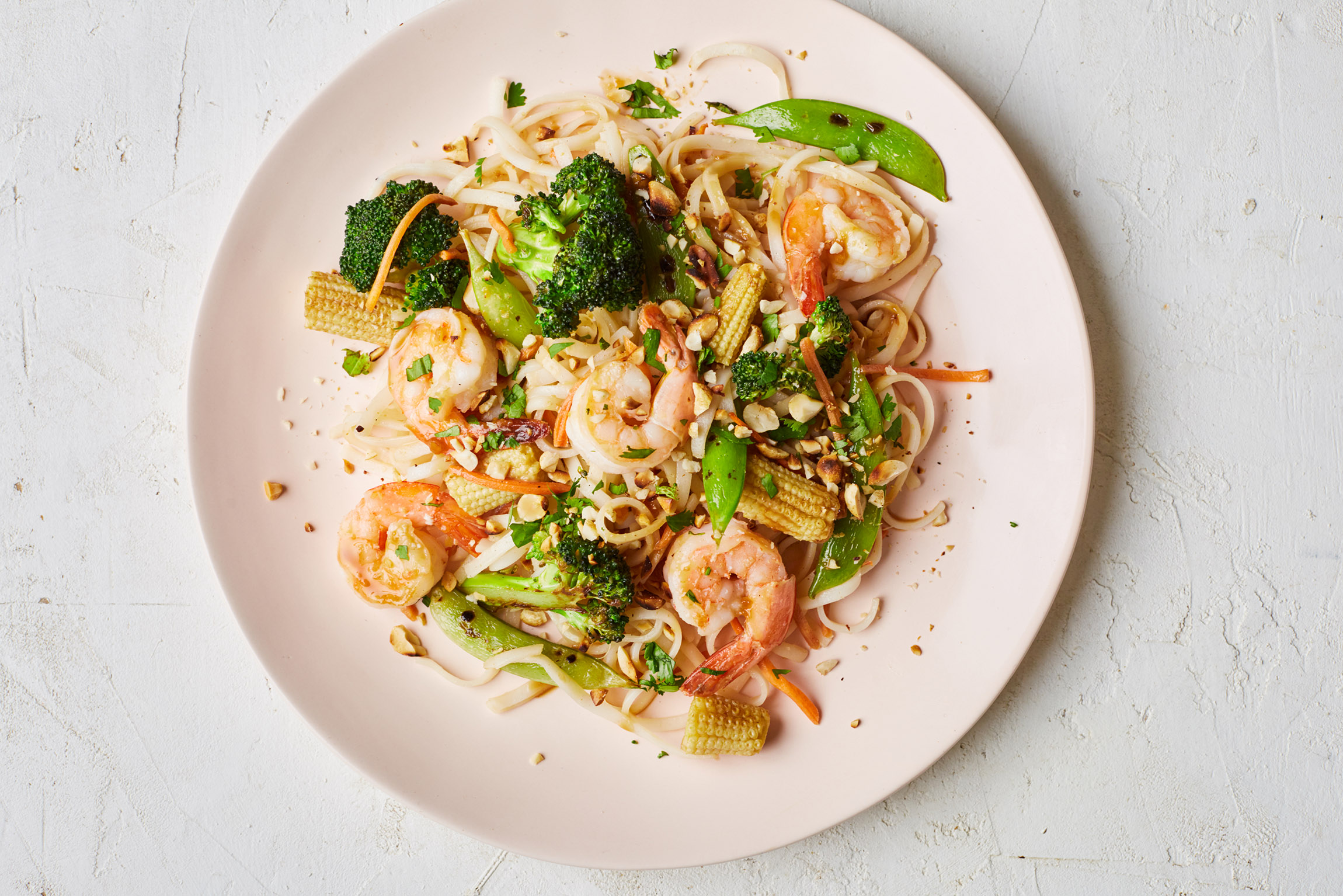 Shrimp Pad Thai Stir Fry - Pompeian