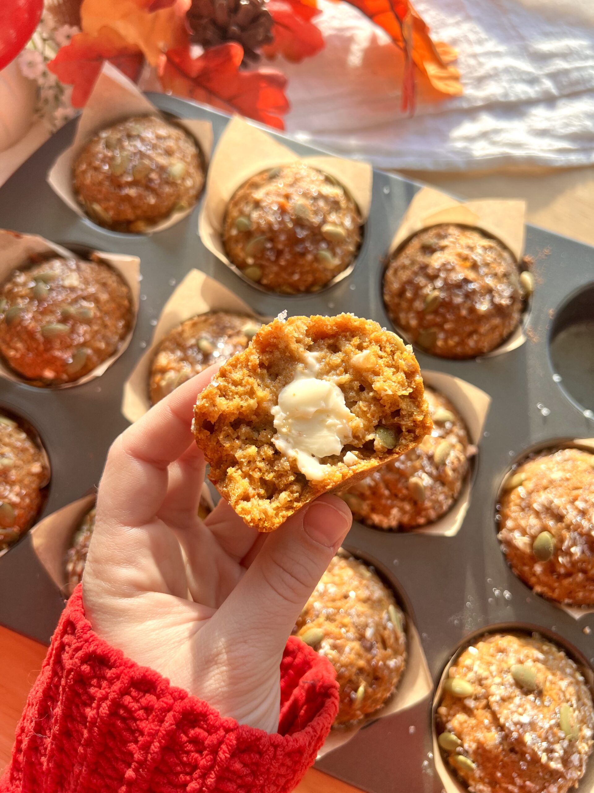 Maple Pumpkin Spice Muffins - Pompeian